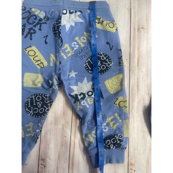So Cute 100% Cotton Rock Joggers 6-9 Mo. - Picture 6 of 7